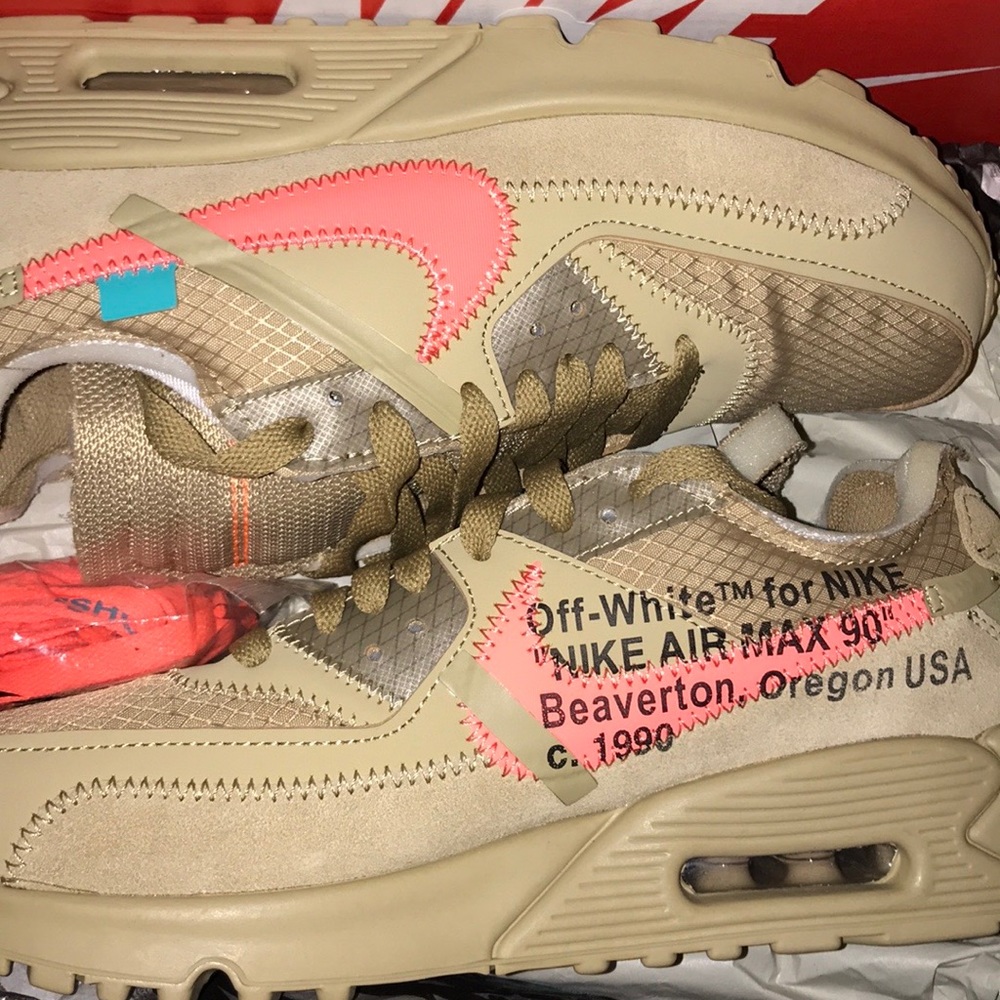 Nike Air max 90 OFF WHITE desert ore